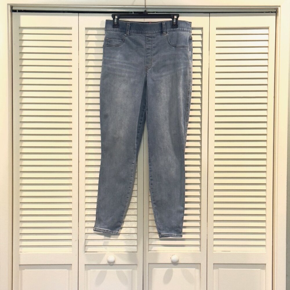 SPANX SKINNY ANKLE JEANS, WORN ONCE OR TWICE, SIZE LARGE